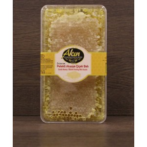 Erzurum Petekli Akasya Çiçek Balı [Sarı]