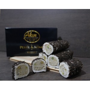 Oreo Kırıntılı Antep Fıstıklı Sarma Lokum