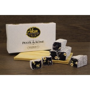 Hindistan Cevizli Ahududu Cevizli Fındıklı Fitil Lokum 