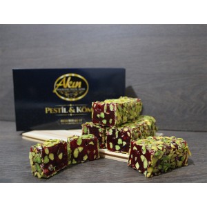 File Antep Fıstıklı Narlı Fitil Lokum File Antep Fıstıklı Narlı Fitil Lokum