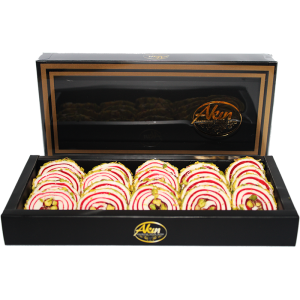 File Antep Fıstıklı Sarma Lokum File Antep Fıstıklı Sarma Lokum