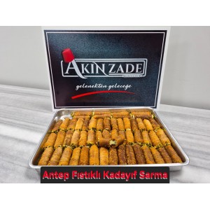 Antep Fıstıklı Kadayıf Sarma