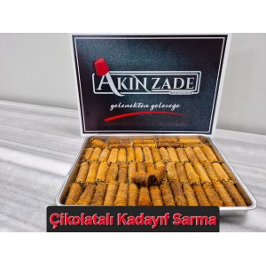 Çikolatalı Kadayıf Sarma